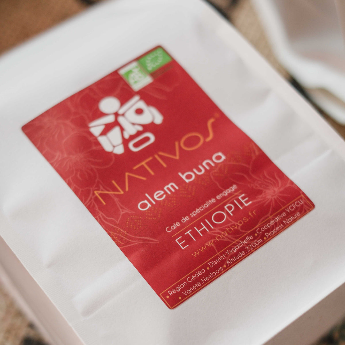 Café Yirgacheffe · photo d'ambiance Nativos