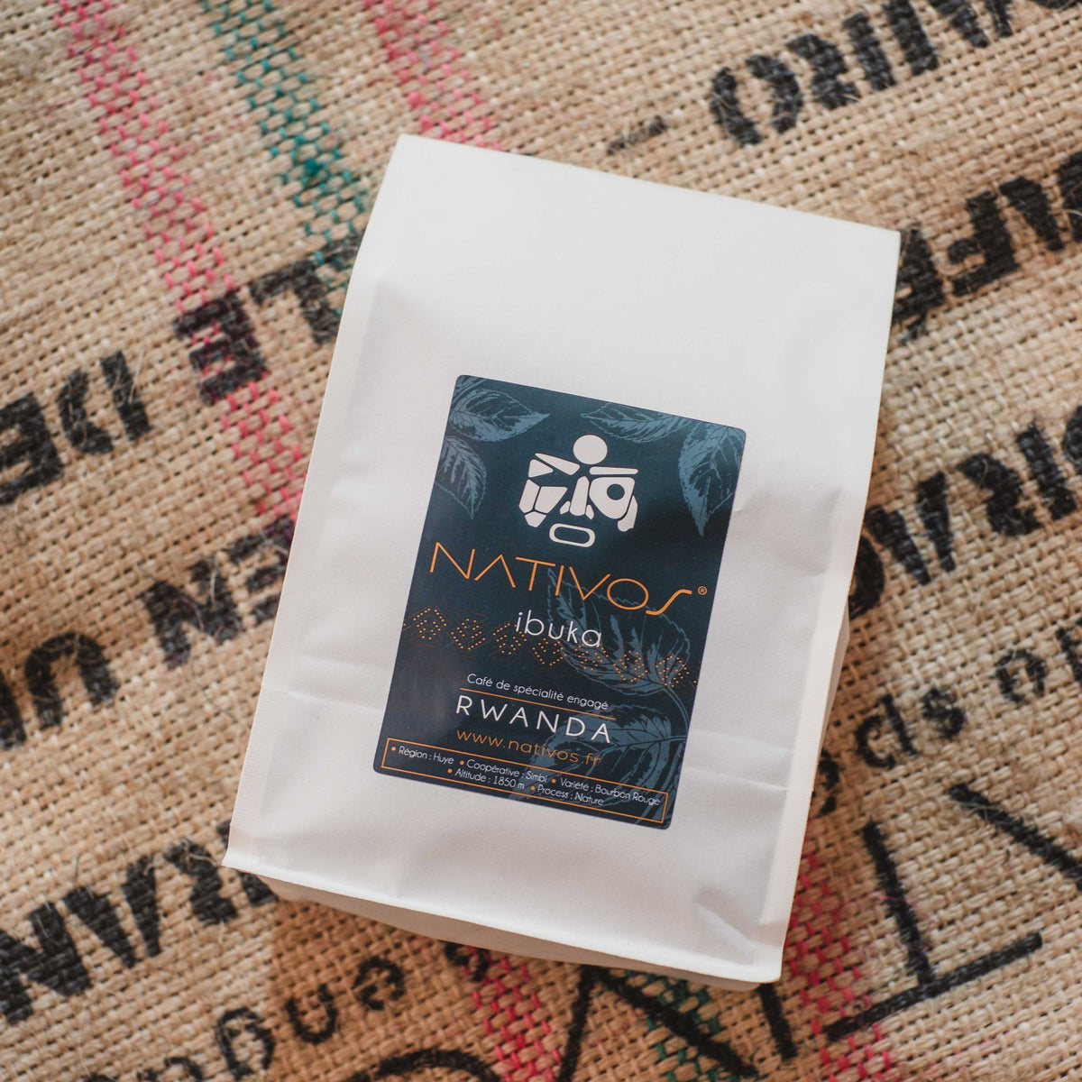 Café vert non torréfié Ibuka Vert, Rwanda · Nativos