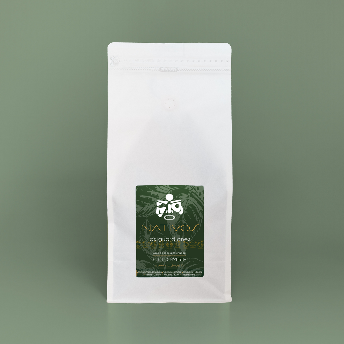 Los Guardianes — Café Colombie Valle del Cauca Lavé