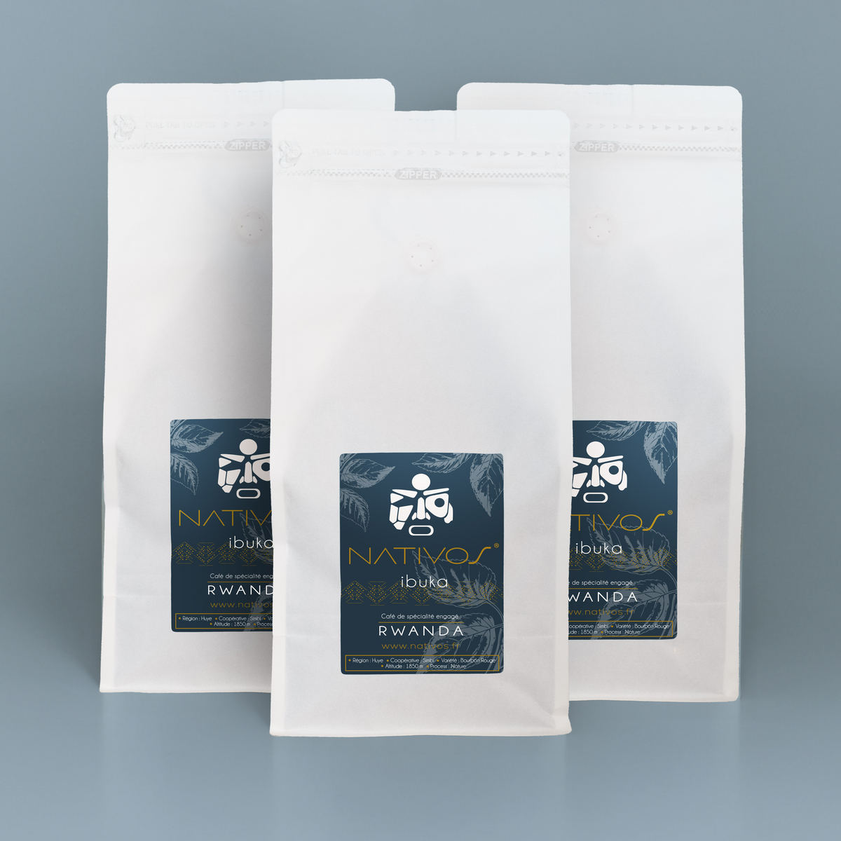 Paquet de café Ibuka 3 kg, Rwanda — Nativos
